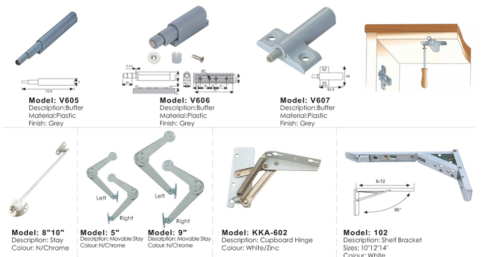 Door Stay / Buffer Series