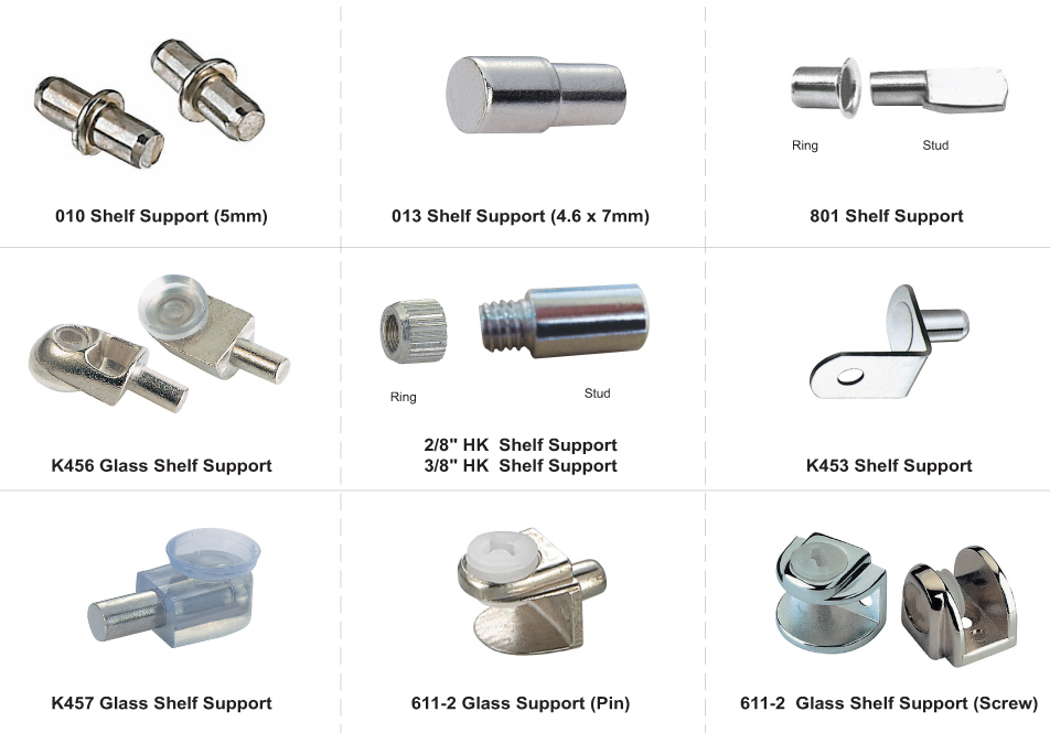 Shelf Support / Vent Cap Series