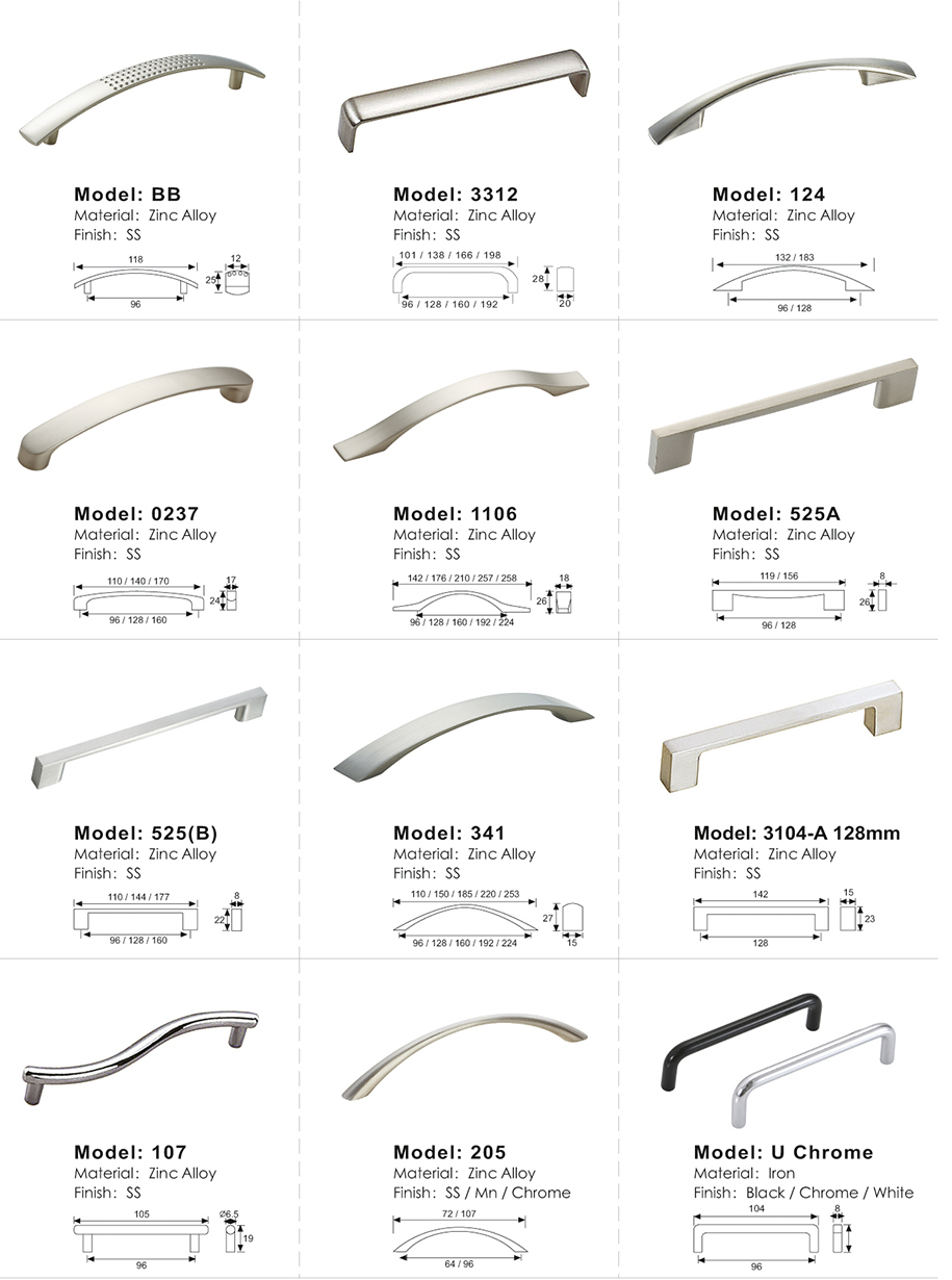 Zinc Alloy Handle Series 1