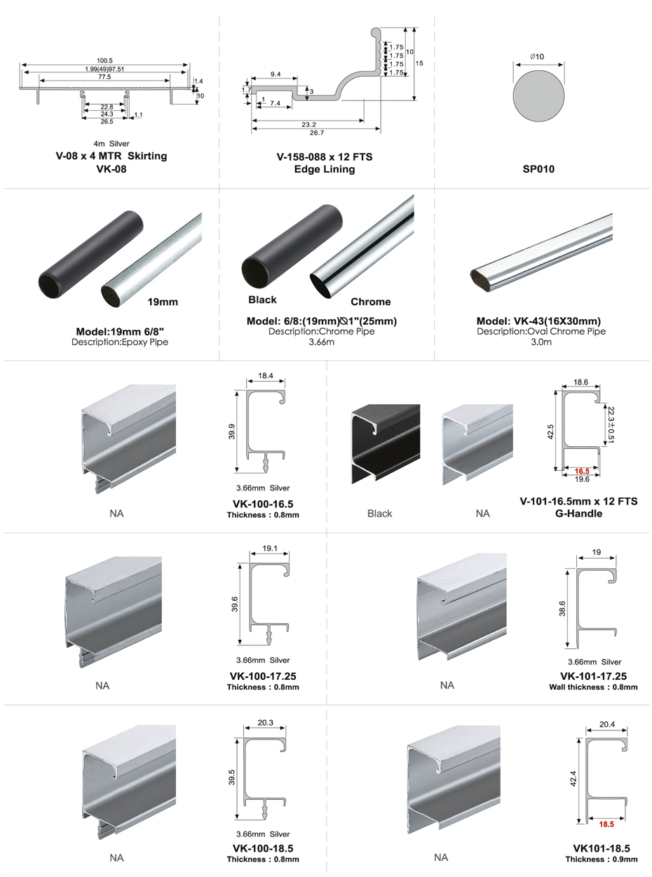Aluminium Extrusion Series 9