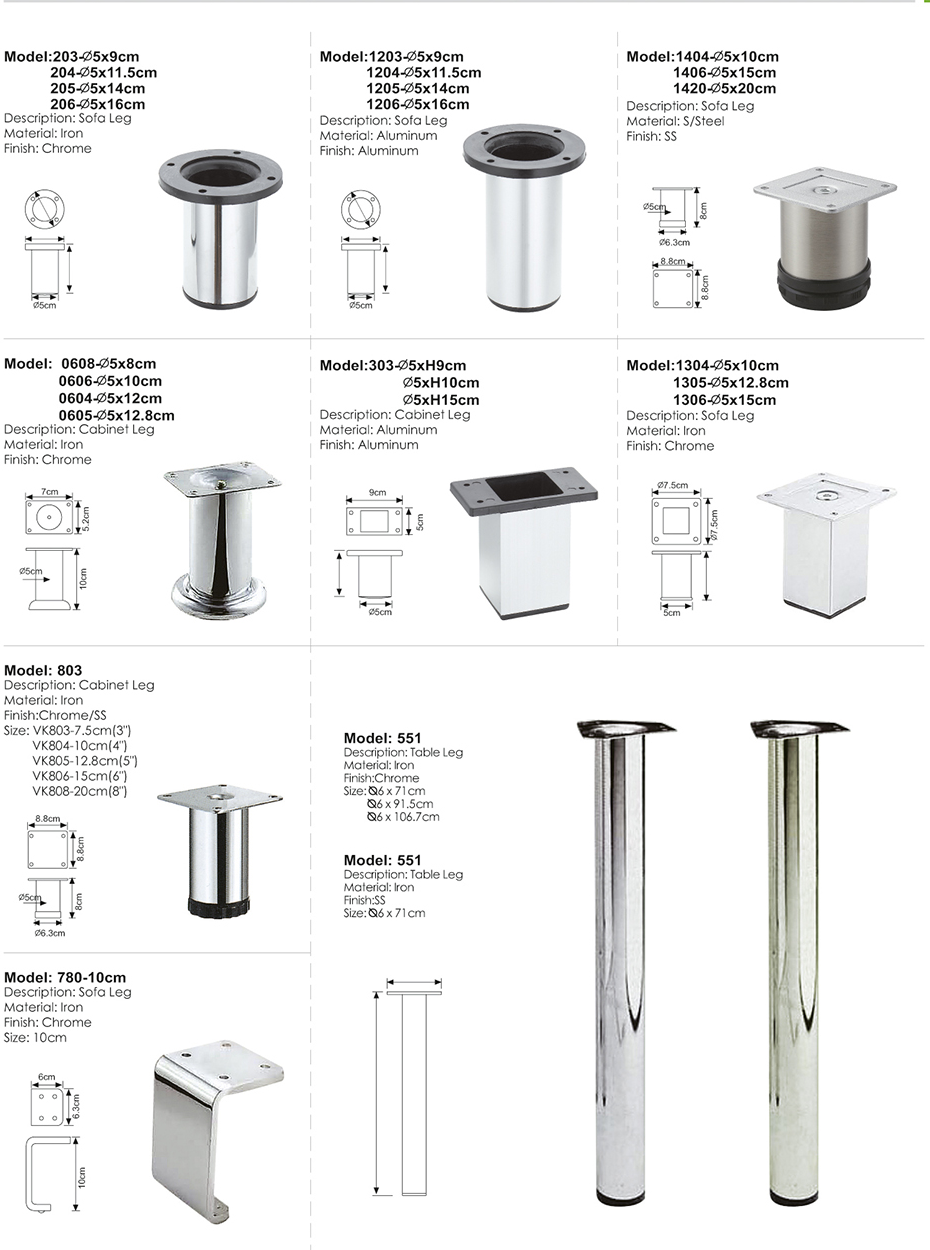Metal Leg Series