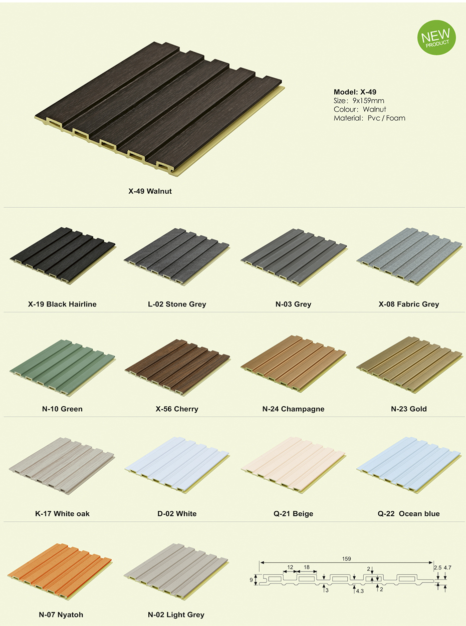 PVC Fluted Wall Panel Series 2