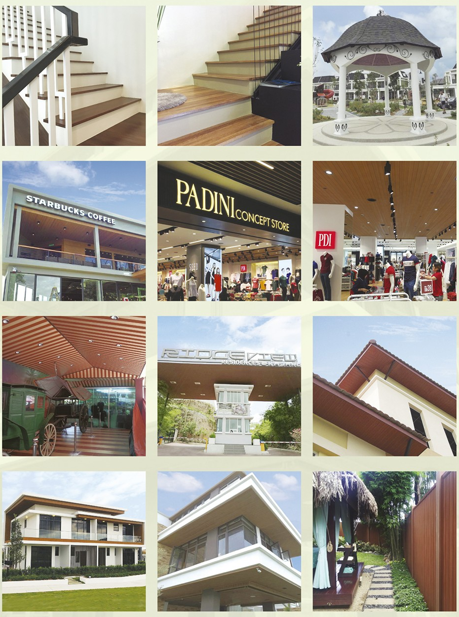 PVC Foam Ceiling/ Wooden Staircase & Handrail Diagram